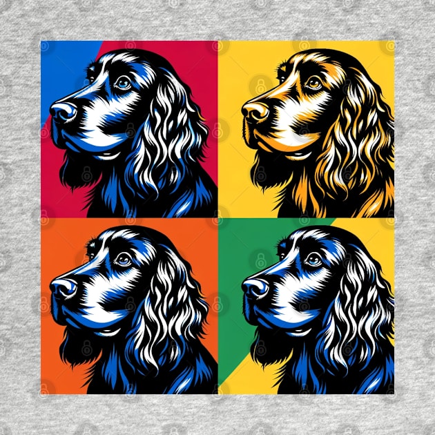 Field Spaniel Pop Art - Dog Lovers by PawPopArt